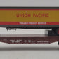 MTH 30-7632 O Gauge Union Pacific Flatcar #53007 with Trailer EX/Box