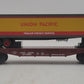 MTH 30-7632 O Gauge Union Pacific Flatcar #53007 with Trailer EX/Box