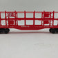 Lionel 6-9281 O Gauge Santa Fe Tri-level Auto Carrier EX/Box