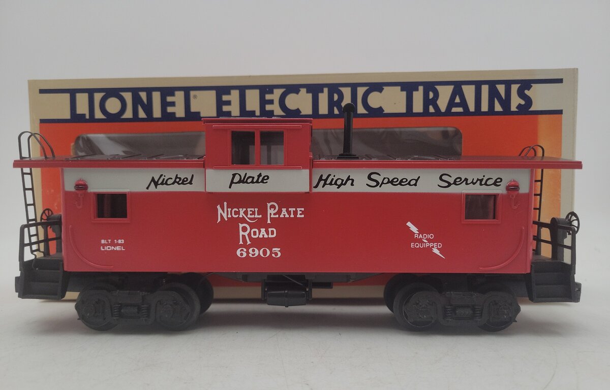 Lionel 6-6905 O Gauge Nickel Plate Road Illuminated Extended Vision Caboose EX/Box