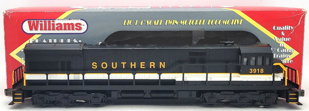 Williams U1017 Southern U33C Powered Diesel Locomotive #3918 EX/Box