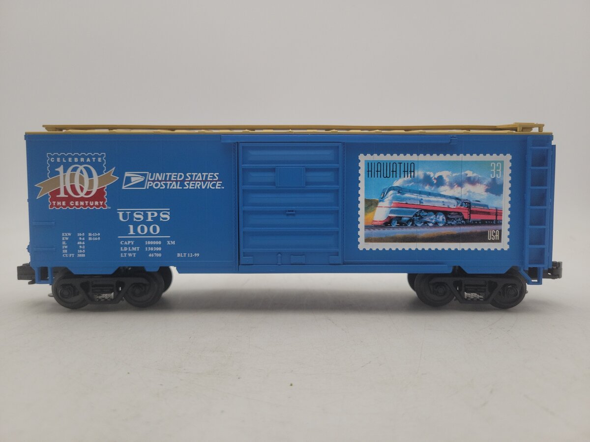 MTH 20-93041 O Gauge US Post Office 40' Single Door Boxcar #100 EX
