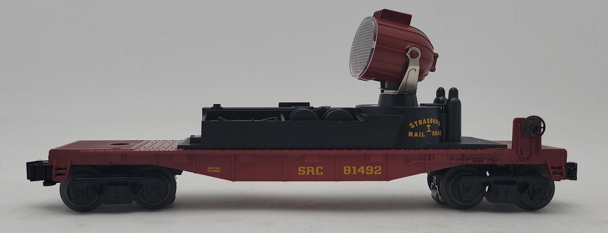 Lionel 6-81492 O Gauge Strasburg Searchlight Car #81492 LN/Box