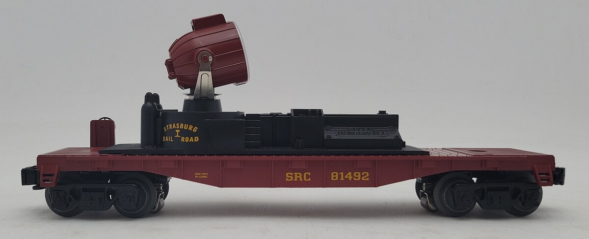 Lionel 6-81492 O Gauge Strasburg Searchlight Car #81492 LN/Box