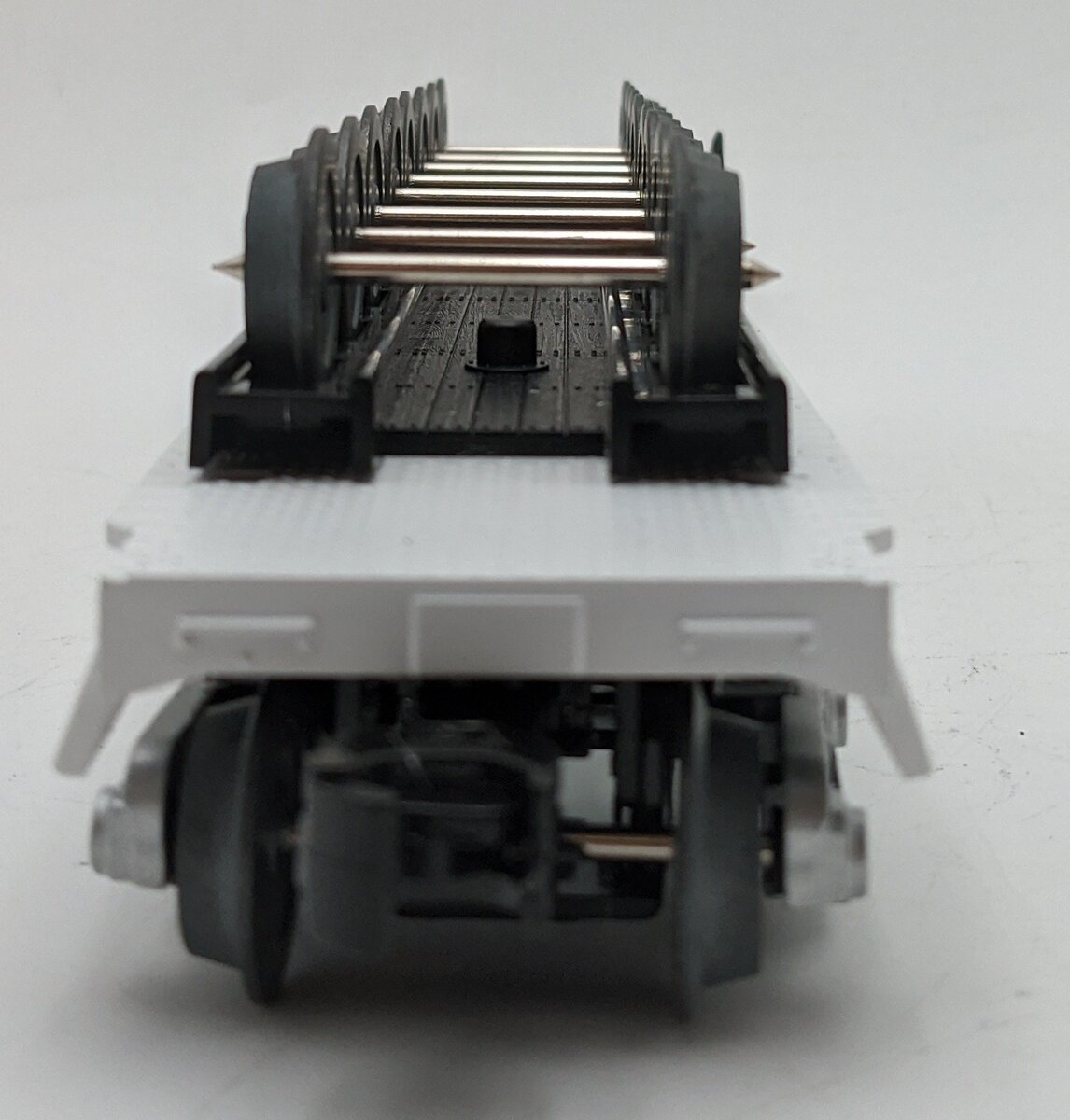 MTH 30-76620 O NASA RailKing Flat Car with Wheel Set #82015 LN/Box