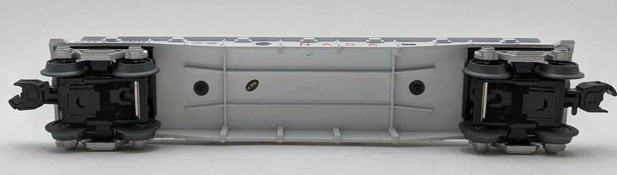 MTH 30-76620 O NASA RailKing Flat Car with Wheel Set #82015 LN/Box