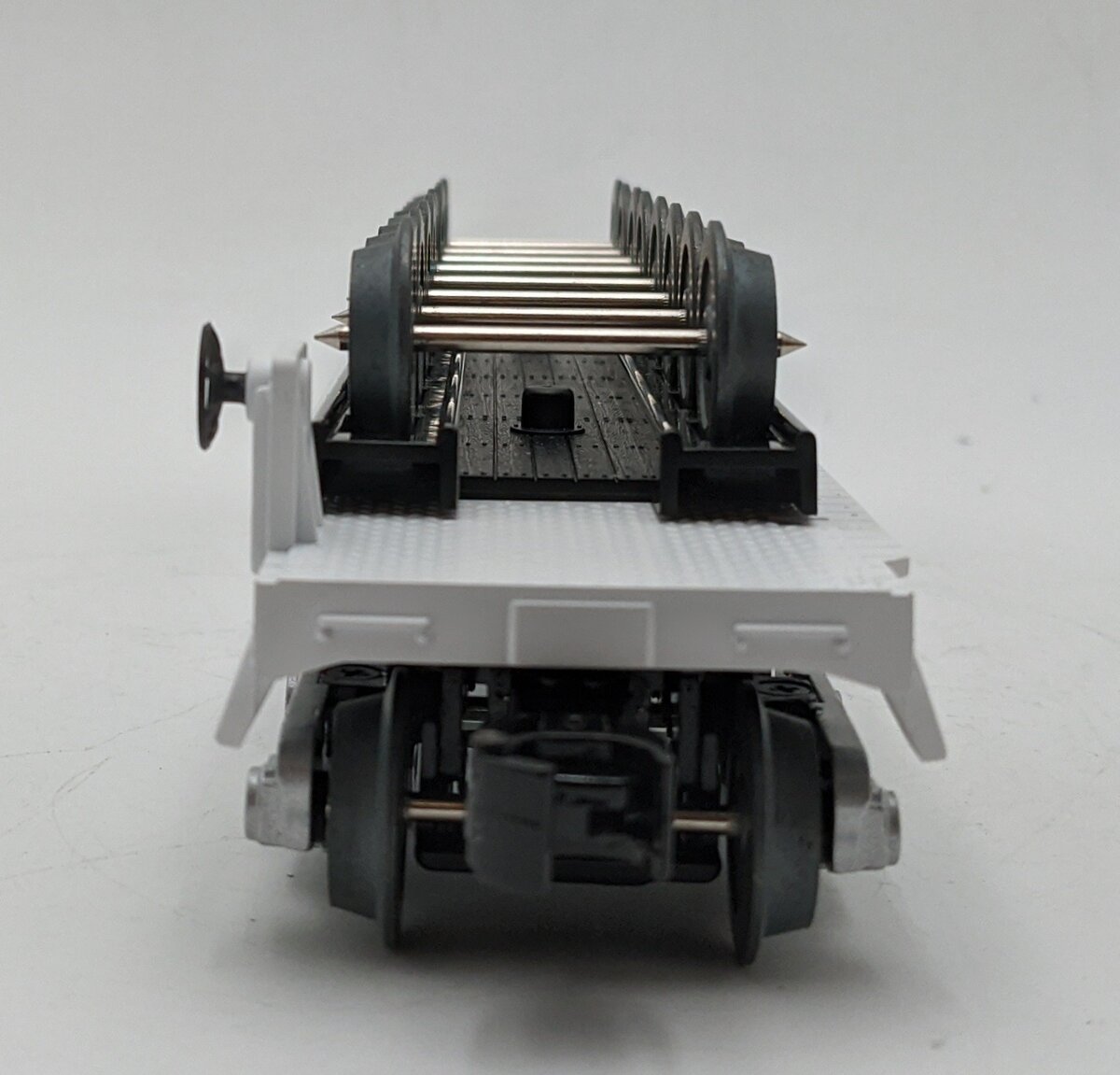 MTH 30-76620 O NASA RailKing Flat Car with Wheel Set #82015 LN/Box