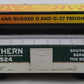 MTH 30-74072 O Gauge Southern Box Car #45524 LN/Box