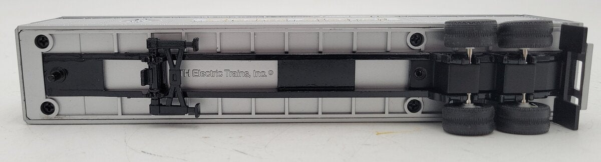 MTH 30-7010E O Gauge Baltimore & Ohio Flatcar w/ Trailer EX/Box