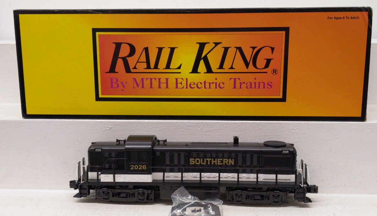 MTH 30-2412-3 O Gauge Southern RS-3 Non-Powered Diesel Engine #2026 EX/Box
