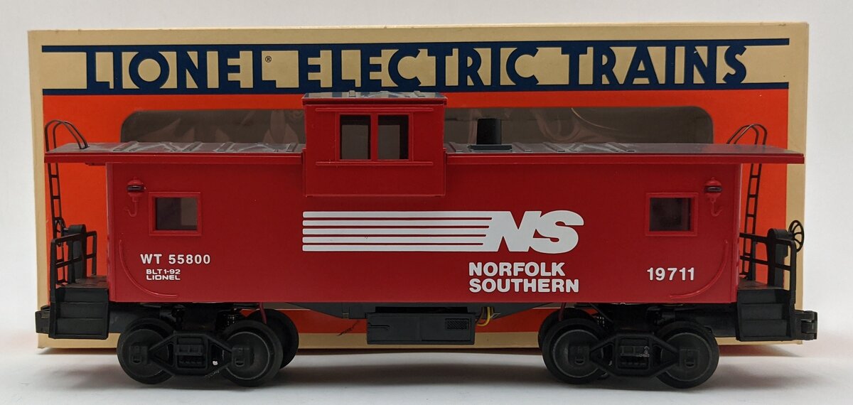 Lionel 6-19711 O Gauge Norfolk Southern Extended Vision Caboose #55800 EX/Box