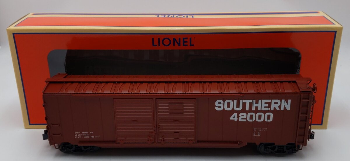 Lionel 2226660 O Southern End Door Boxcar #42000 LN/Box