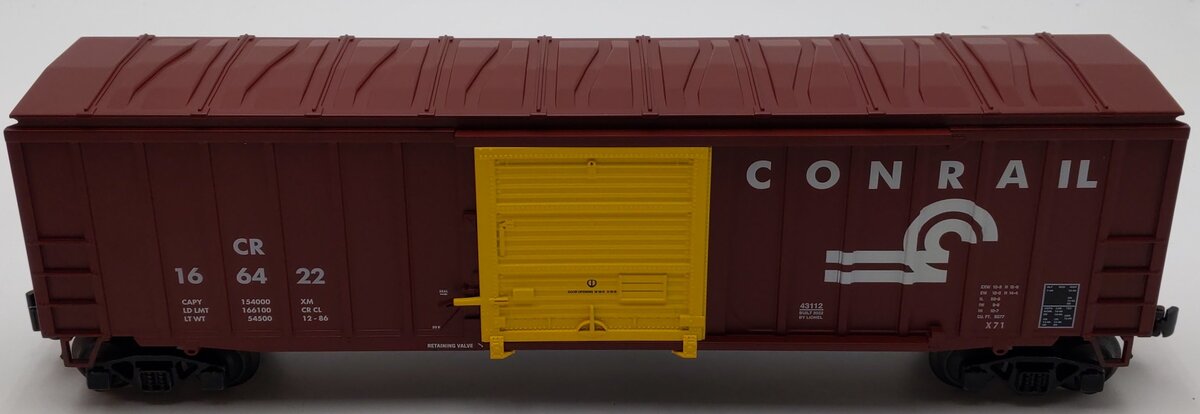 Lionel 2243112 O Conrail Standard Modern Boxcar #166422 LN/Box