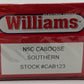 Williams CAB123 O Gauge Southern N5C Caboose #X16502 MT/Box