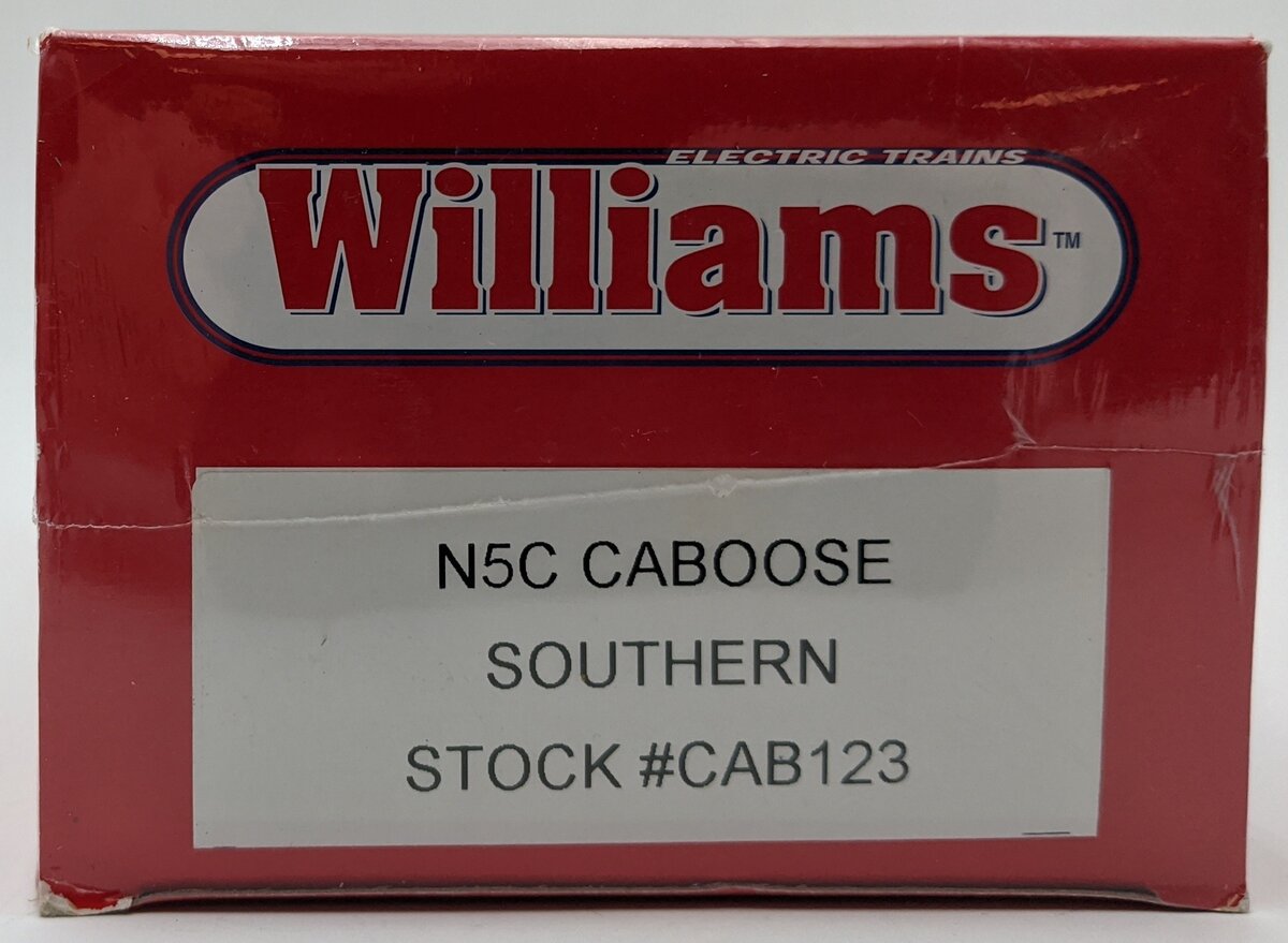 Williams CAB123 O Gauge Southern N5C Caboose #X16502 MT/Box
