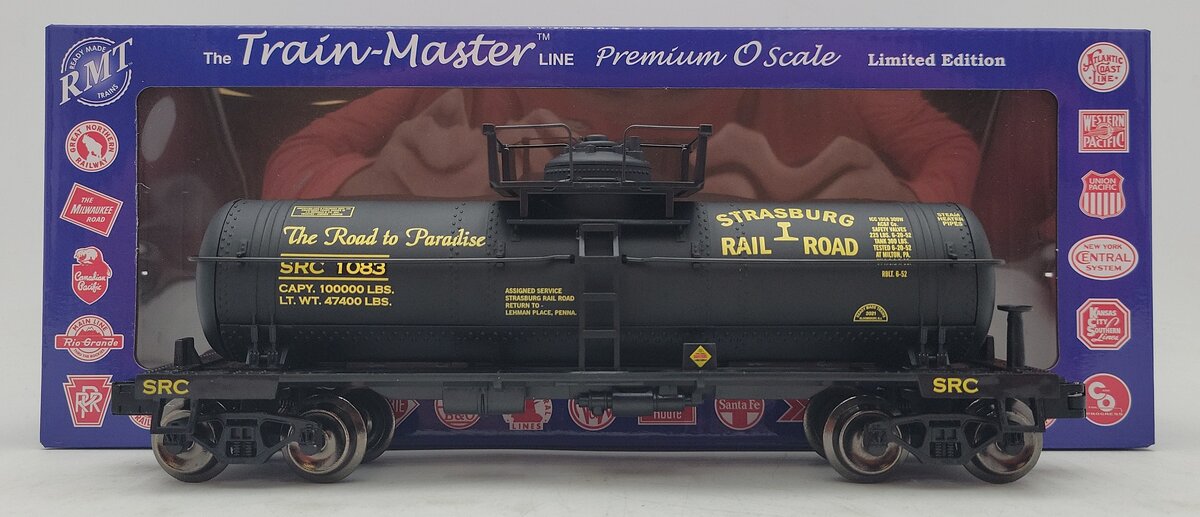 RMT 96899-40 O Strasburg Railroad Single Dome Tank Car EX/Box