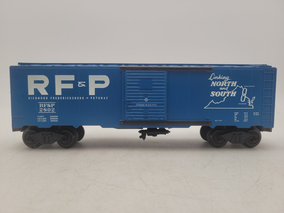 Williams WAL91 O Gauge RF&P Boxcar #2802 LN/Box