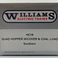 Williams HC16 O Gauge Southern Quad Hopper W/ Cover & Coal Load #104818 EX/Box