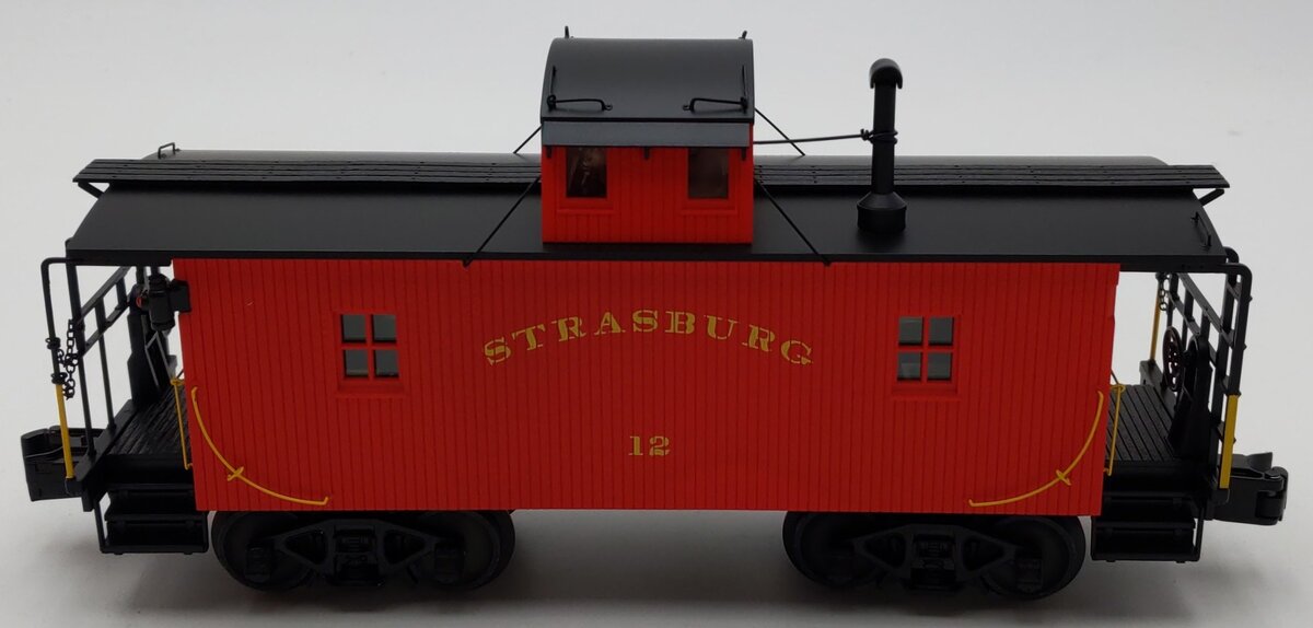 Lionel 2326290 O Strasburg Wood Caboose #12 LN/Box