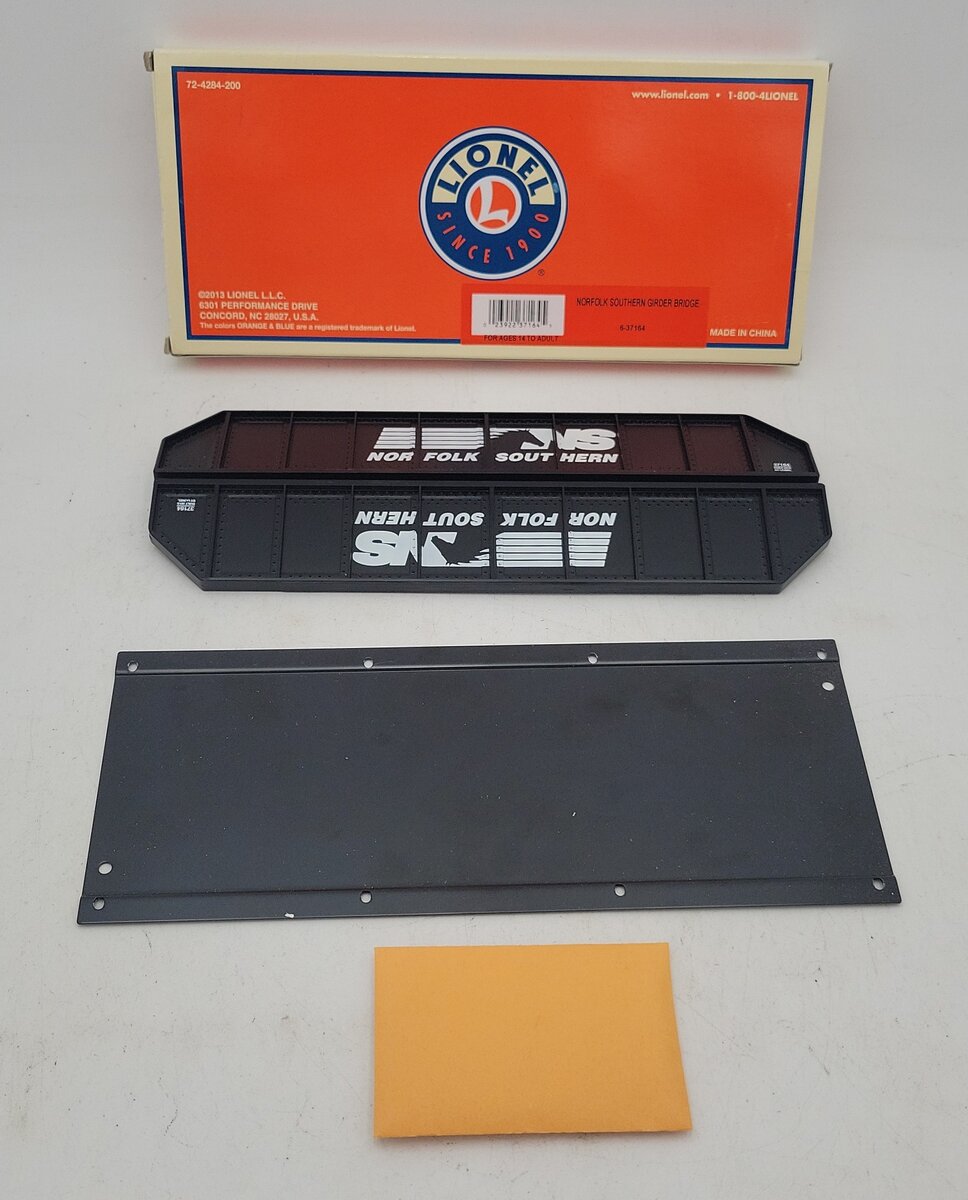 Lionel 6-37164 O Nofolk Southern Girder Bridge LN/Box