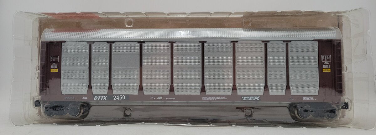 Menards 279-9356 O Gauge DTTX Corrugated Auto Carrier #2450 NIB
