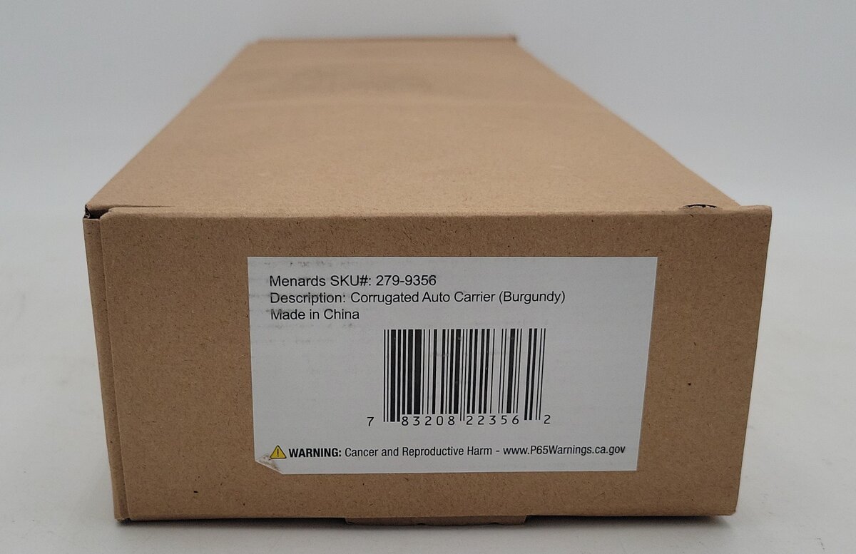 Menards 279-9356 O Gauge DTTX Corrugated Auto Carrier #2450 NIB