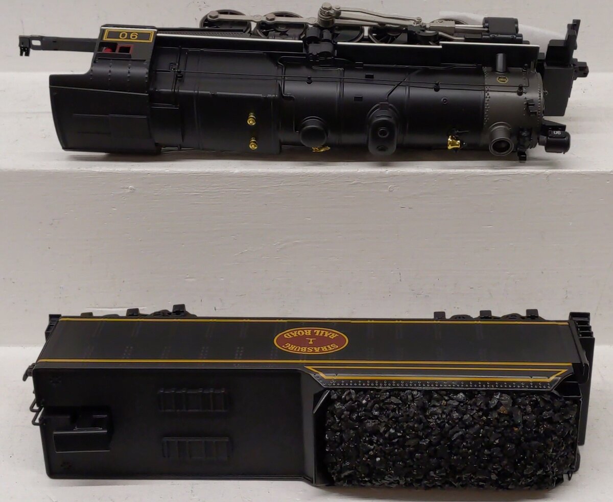 MTH 30-1878-1 O Strasburg 2-10-0 Imperial Decapod Steam Locomotive w/ Tender #90 EX/Box