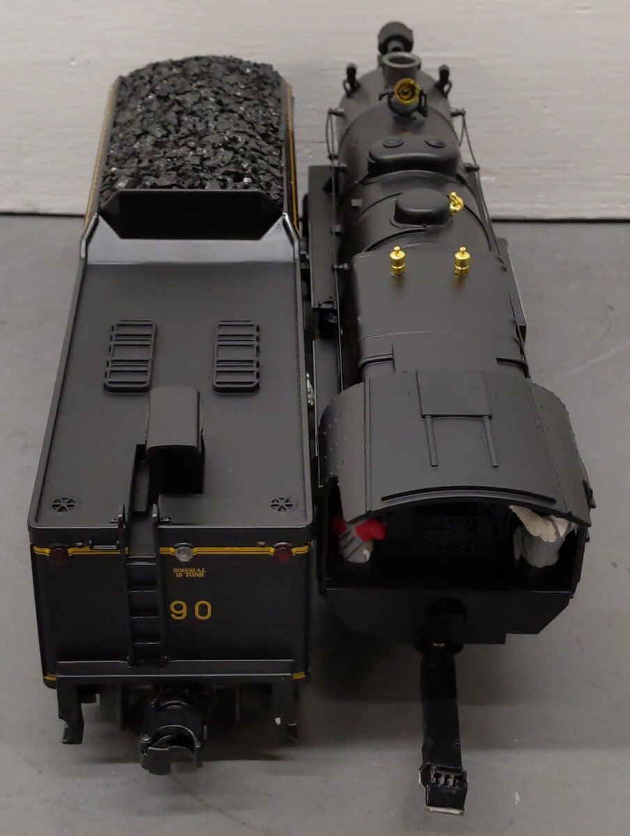 MTH 30-1878-1 O Strasburg 2-10-0 Imperial Decapod Steam Locomotive w/ Tender #90 EX/Box
