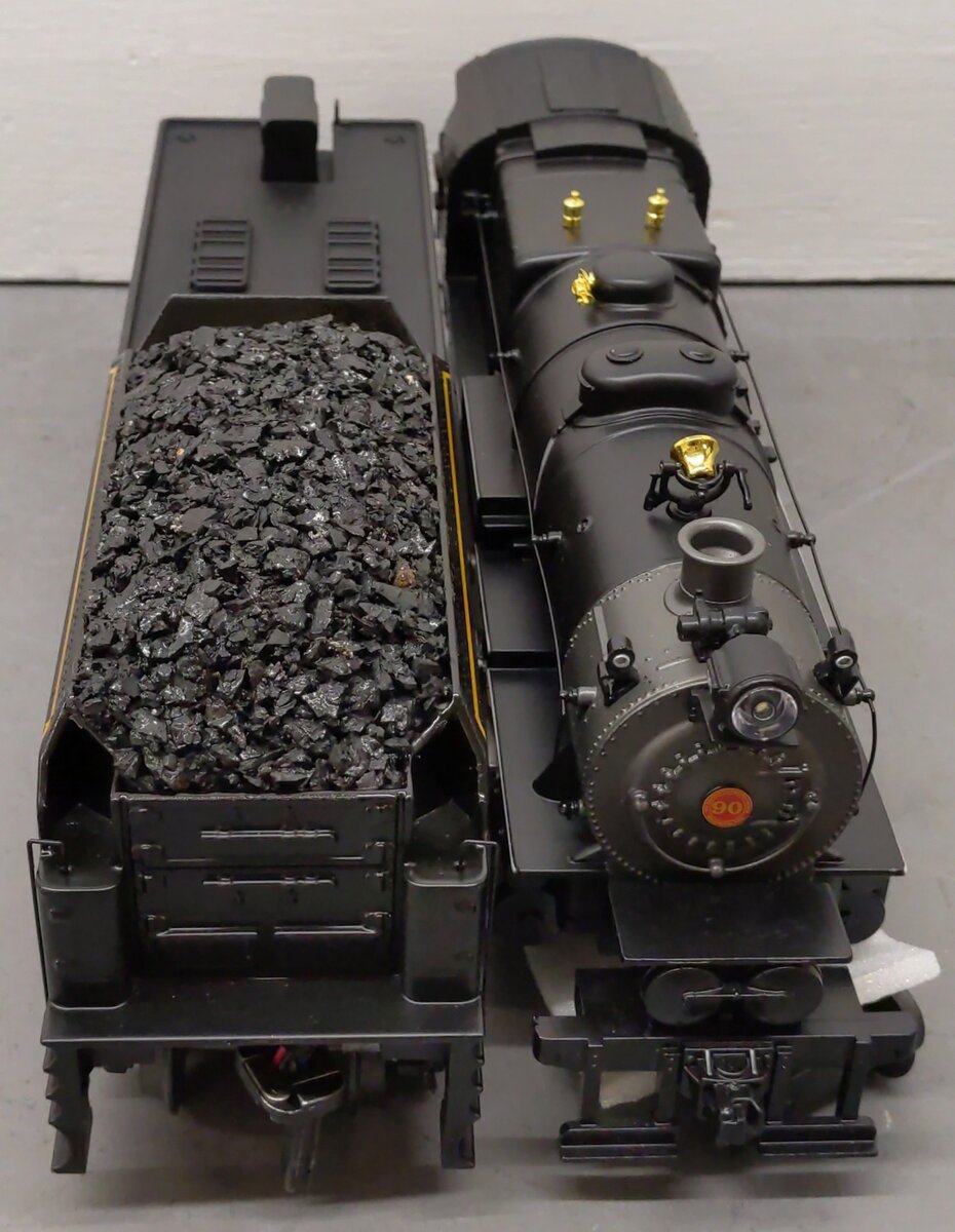 MTH 30-1878-1 O Strasburg 2-10-0 Imperial Decapod Steam Locomotive w/ Tender #90 EX/Box