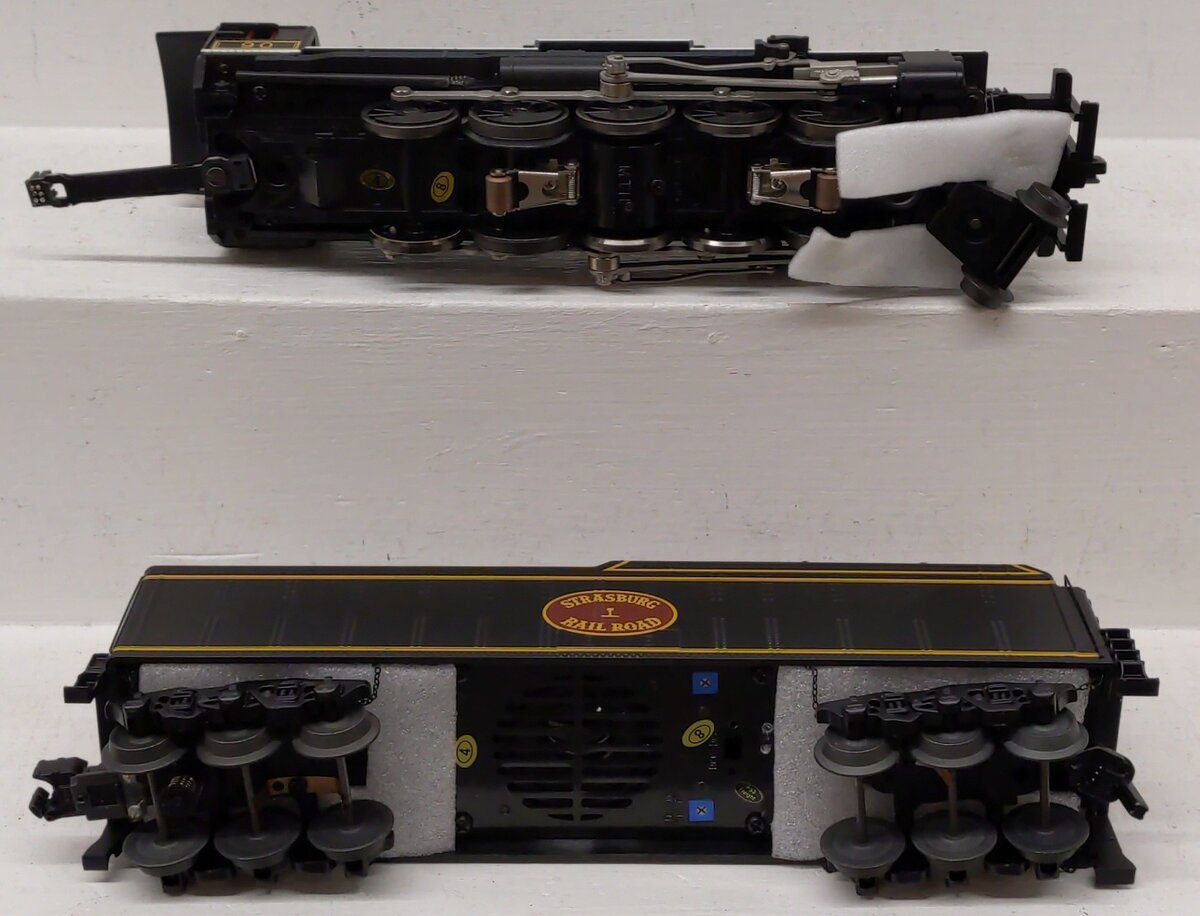 MTH 30-1878-1 O Strasburg 2-10-0 Imperial Decapod Steam Locomotive w/ Tender #90 EX/Box