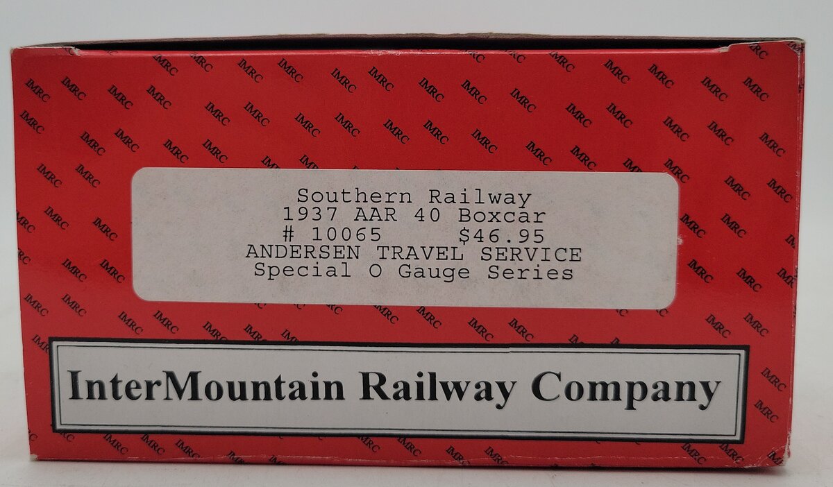 InterMountain 10065 O scale Southern Railway 1937 AAR Boxcar VG/Box