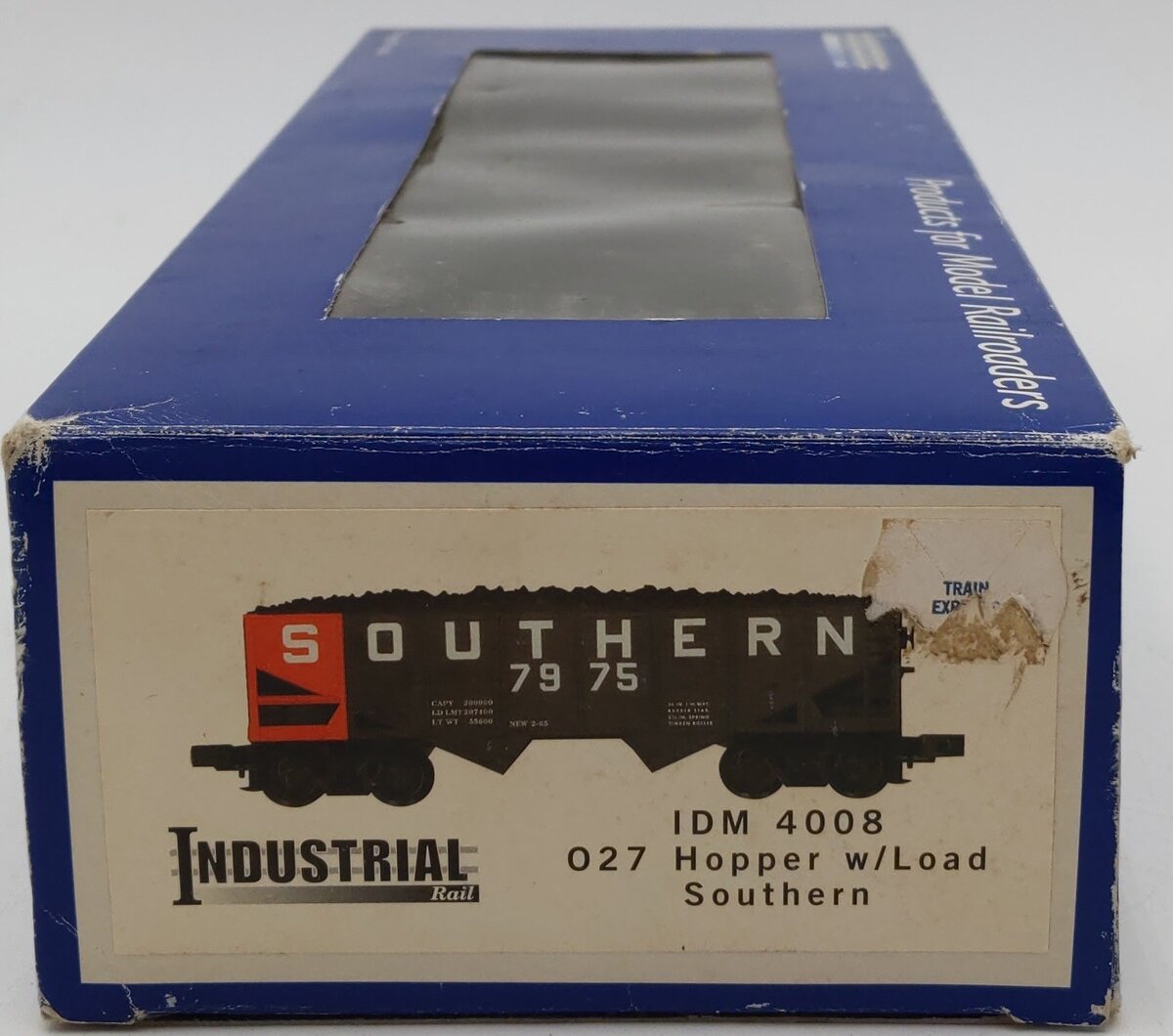 Industrial Rail IDM4008 O Gauge Southern Hopper #7975 LN/Box