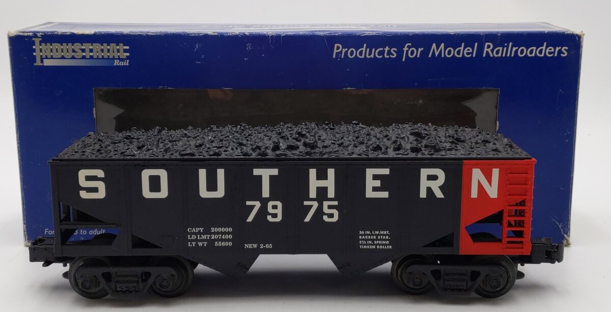 Industrial Rail IDM4008 O Gauge Southern Hopper #7975 LN/Box