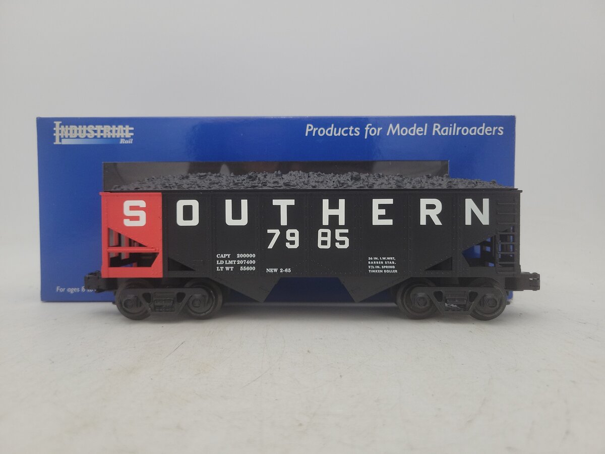 Industrial Rail IDM4008 O Gauge Southern Hopper #7985 with Load VG/Box