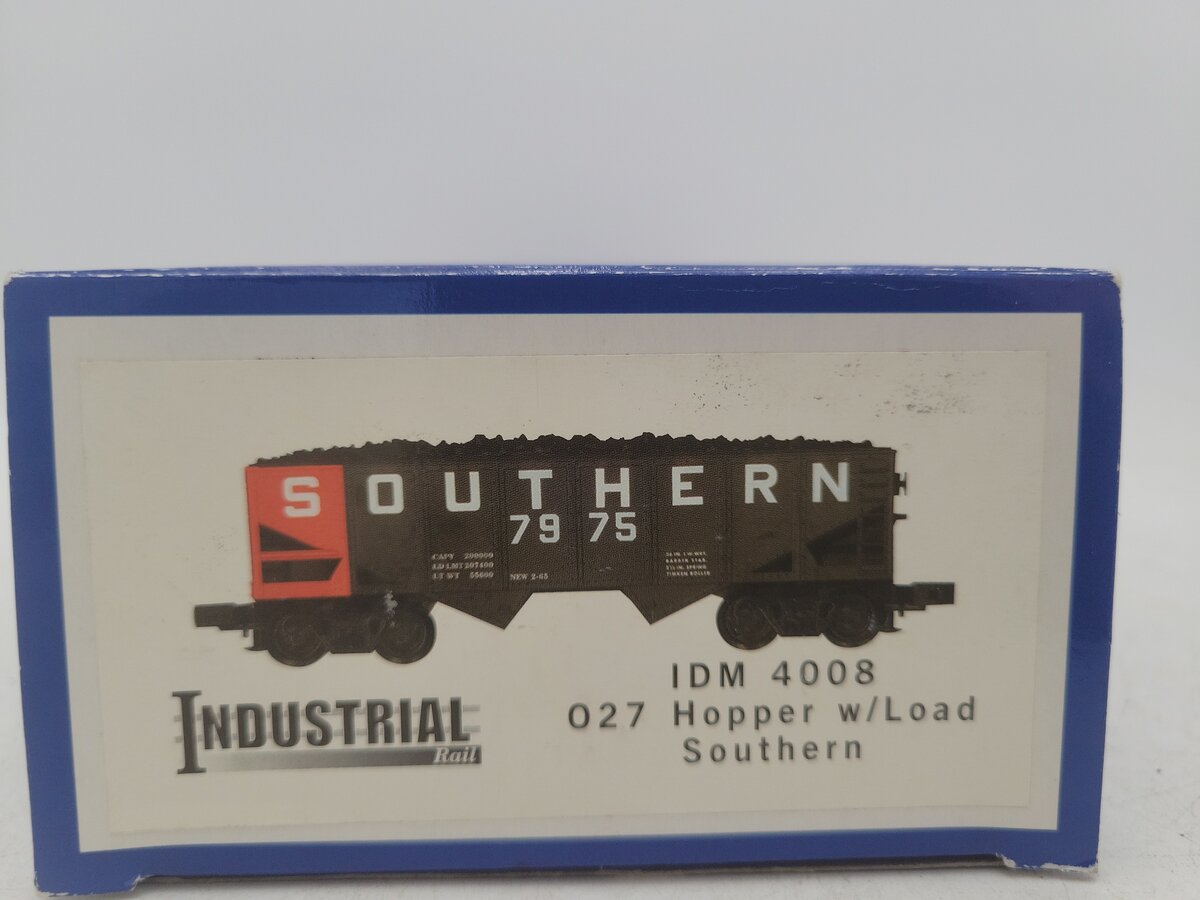Industrial Rail IDM4008 O Gauge Southern Hopper #7985 with Load VG/Box