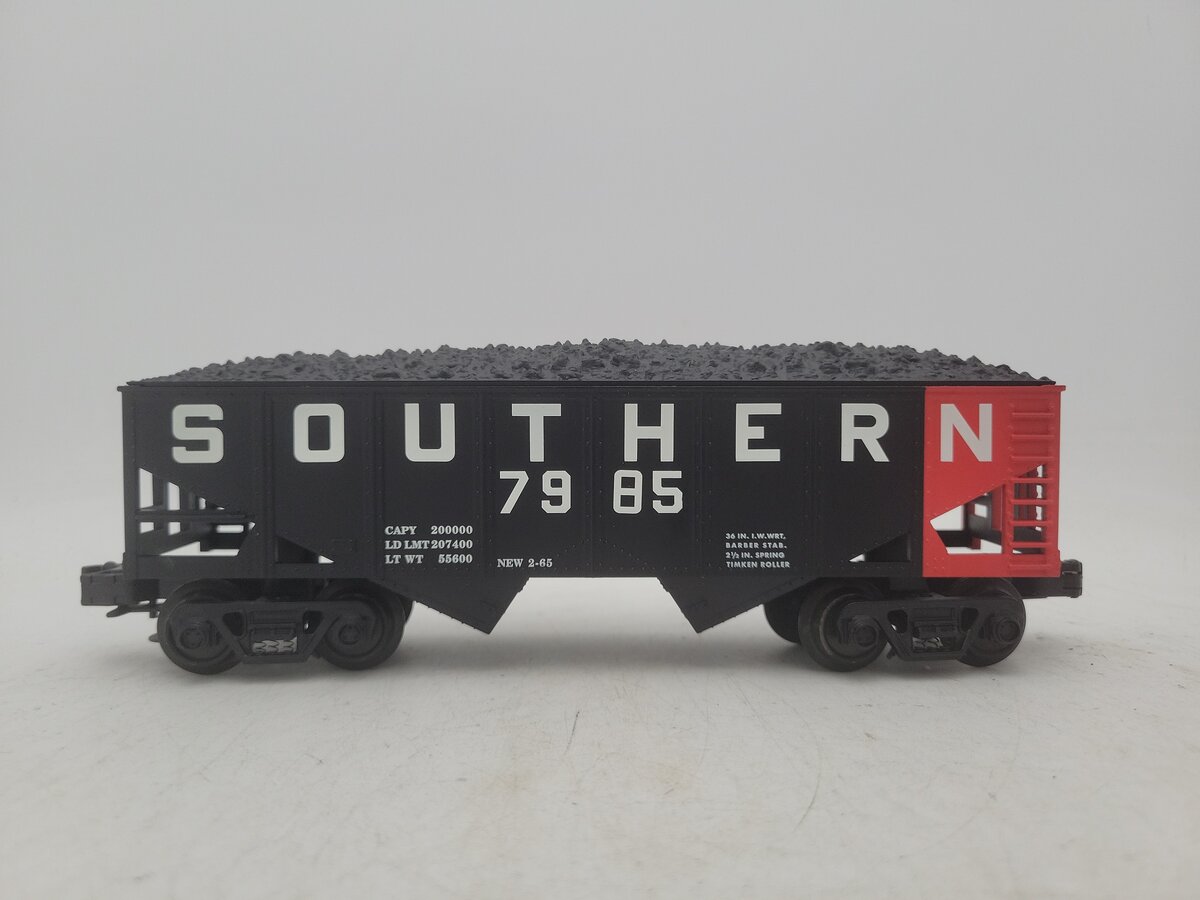 Industrial Rail IDM4008 O Gauge Southern Hopper #7985 with Load VG/Box