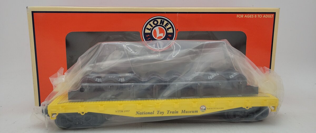 Lionel 6-52271 O Gauge National Toy Train Museum Work Train Flat Car #1957 NIB