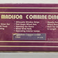 MTH 20-4108 O Gauge Southern Crescent Madison Combine/Diner 2-Car Set/Box