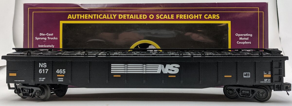 MTH 20-95204 O Norfolk Southern Premier Gondola Car with Cover #617465 EX/Box