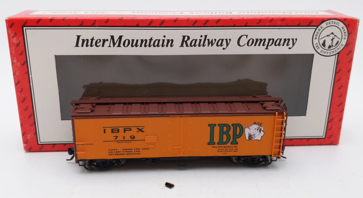 InterMountain 45530-02 HO Scale IBPX Refrigerator Car #719 EX/Box