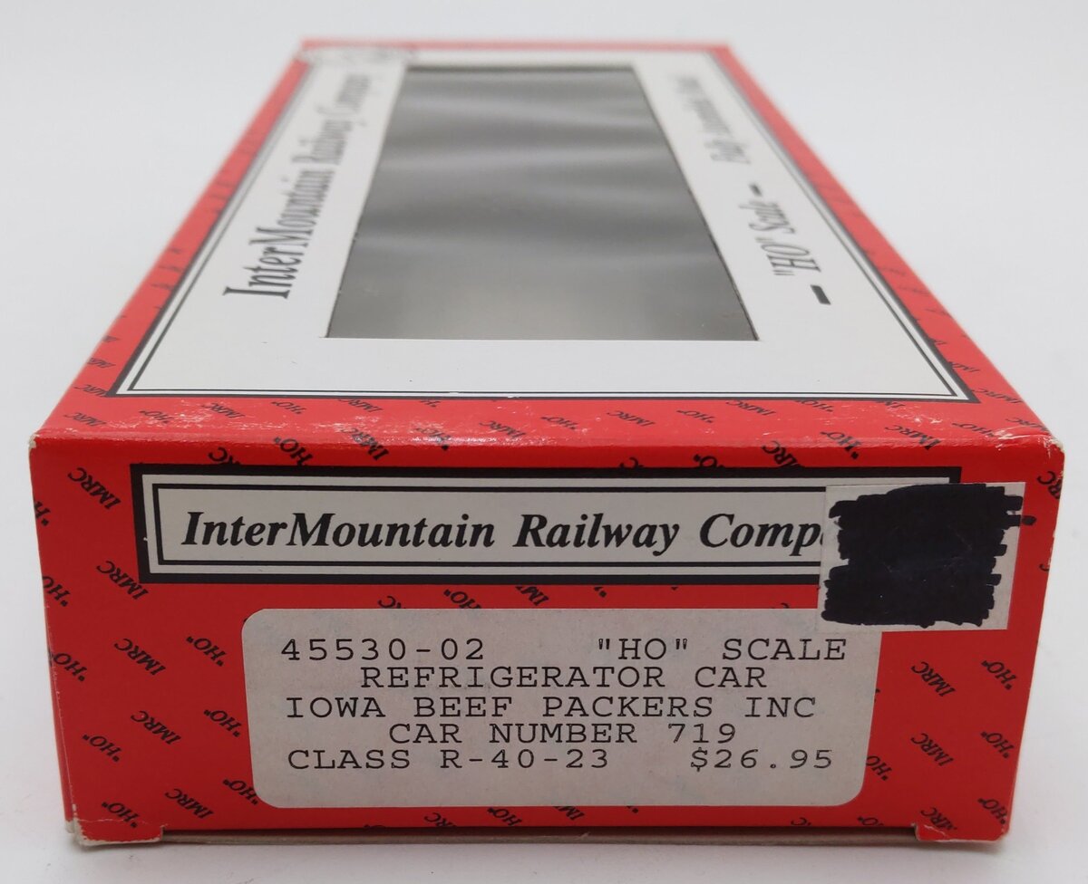 InterMountain 45530-02 HO Scale IBPX Refrigerator Car #719 EX/Box
