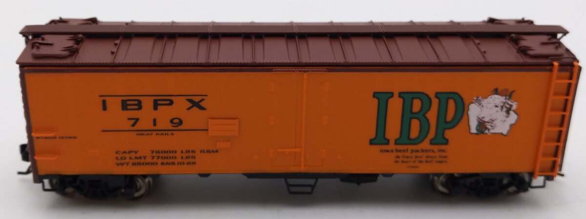InterMountain 45530-02 HO Scale IBPX Refrigerator Car #719 EX/Box