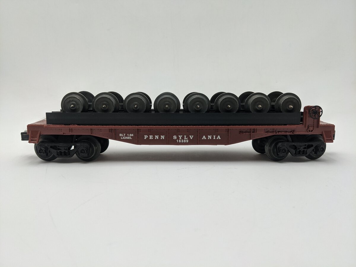 Lionel 6-16389 O Gauge Pennsylvania Wheel Car EX