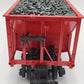 LGB 4076-M01 G Scale Burlington Hopper with Coal Load #163210 EX/Box