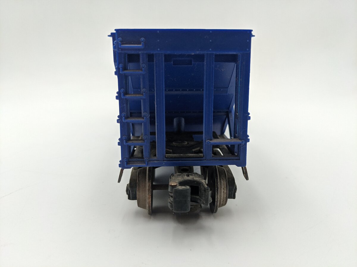Lionel 6-9130 O Gauge Baltimore & Ohio Blue Quad Hopper Car VG