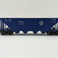 Lionel 6-9130 O Gauge Baltimore & Ohio Blue Quad Hopper Car VG