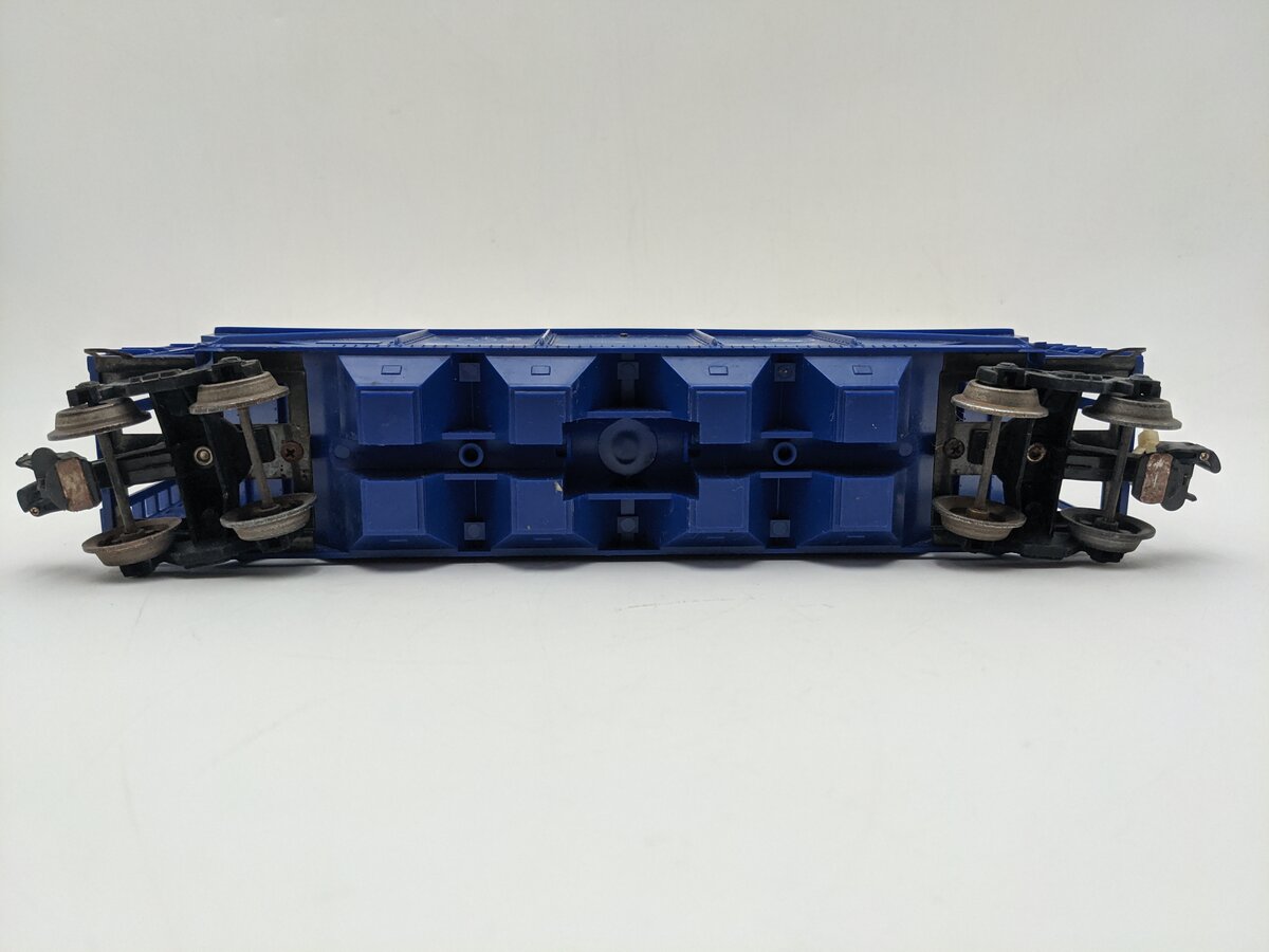Lionel 6-9130 O Gauge Baltimore & Ohio Blue Quad Hopper Car VG