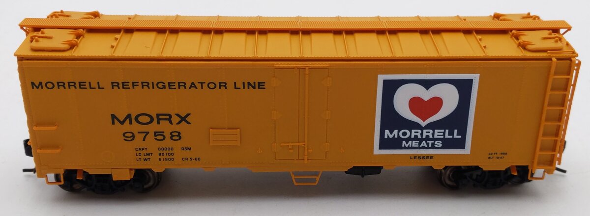 InterMountain 45524-03 HO Scale Morrell Class R-40-23 Reefer #9758 LN/Box
