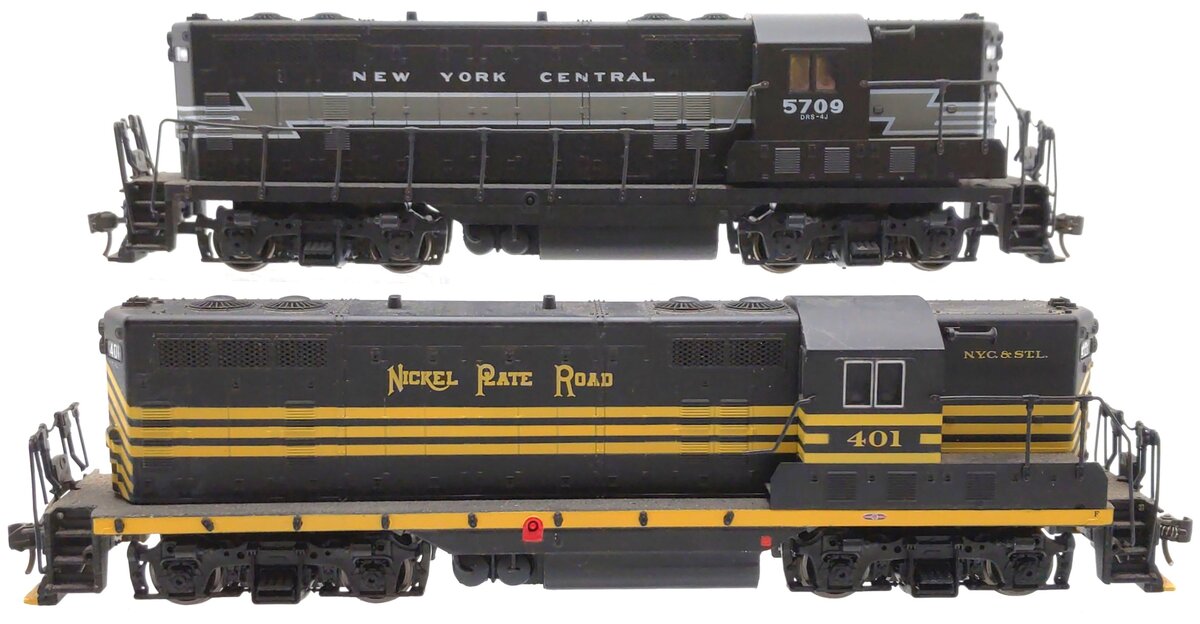 Atlas HO Scale Assorted Diesel Locomotives: 5709, 401 [2] EX