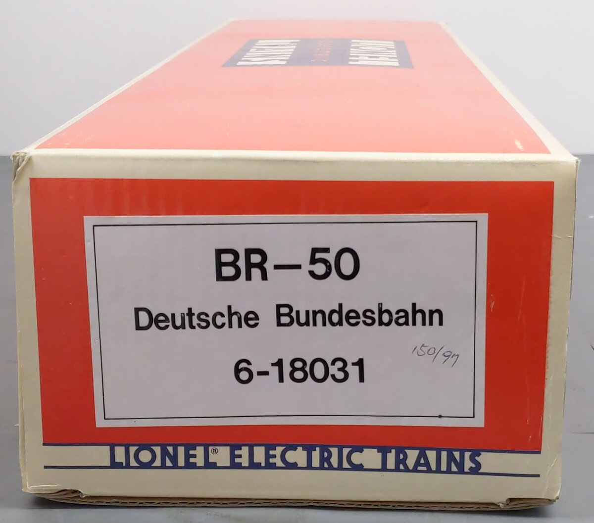 Lionel 6-18031 O Deutsche Bundesbahn 2-10-0 BR-50 Steam Loco. & Tender w/DisCase EX/Box